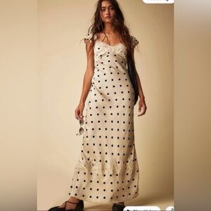 EUC size Small Free People Butterfly Babe Maxi Dress